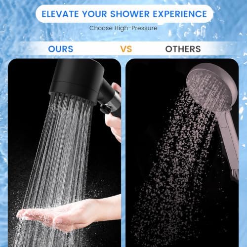 Filtered Shower Head with Handheld,High Pressure Shower Heads with Filters - Image 2