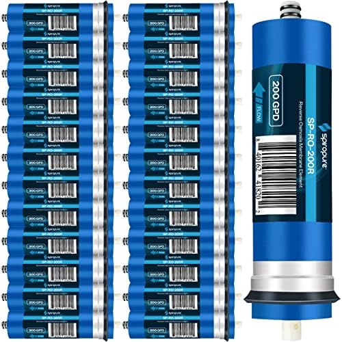 SpiroPure SP-RO-200R RO Membrane Filter Replacement, 200 GPD (Case of 25) by SpiroPure