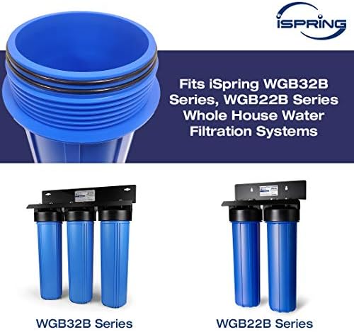 iSpring High Capacity 10" CTO Filter and O-Ring for Whole House Water Filtration Systems - Image 7