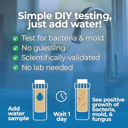 Bacteria in Water Test Kit by Detekt (USA) DIY for Drinking/Tap/Well Water - Image 3