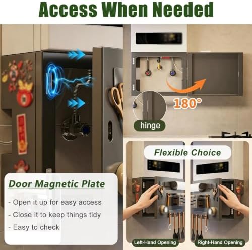 Openable Water Heater Pipe Concealing Cabinet, Boilers Pipe Cover Box - Image 4