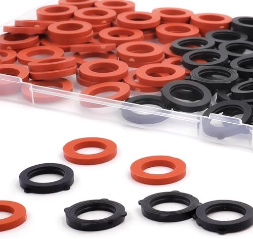 112 Pcs Garden Hose Washers Rubber for Standard 3/4 Inch Water Hose - Image 7