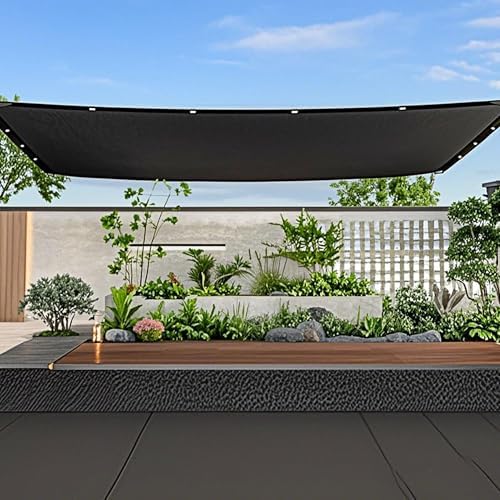 winemana 30x30 FT Shade Cloth for Garden, Mesh Tarp Outdoor Patio Sun Shade - Image 4