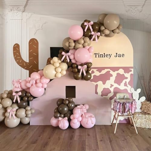 Cowgirl Balloon Arch Kit, Western Birthday Party Decor - Image 2
