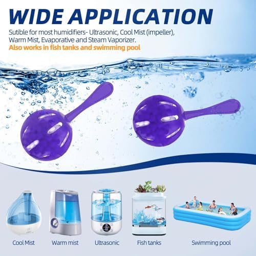Humidifier Cleaner Ball, Tank Cleaning Cartridge, Purifies Water - Image 4