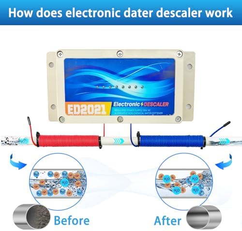 Whole House Water Descaler, Salt Free Hard Water Conditioner,Scale Reducer - Image 2