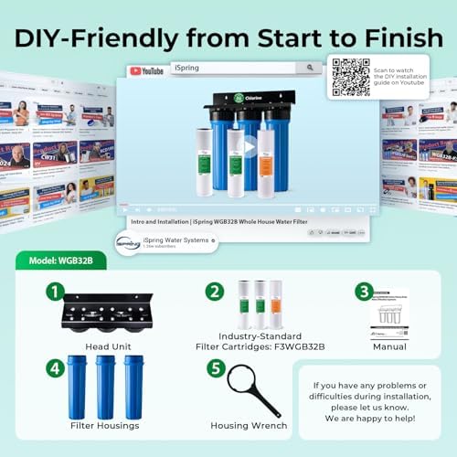 iSpring WGB32B Commercial-Grade Whole House Water Filter System - Image 6