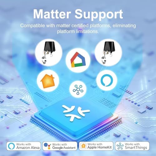UseeLink Matter Water Valve, Smart Water Shut Off Valve, Automatic Valve Controller Timer,Compatible with Alexa,Apple Home, 1 Pack - Image 2