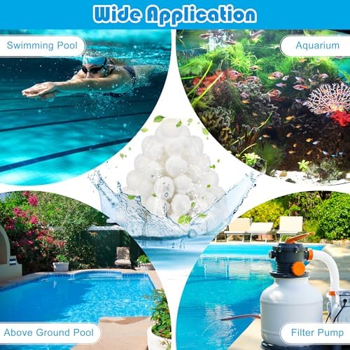 1.5LB Pool Filter Ball, Pool Sand Filters Media Ball for Sand Pump - Image 7