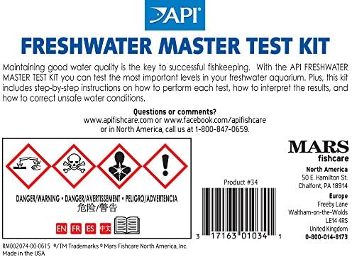 API Freshwater Master Test Kit 800-Test Freshwater Aquarium Water Kit, White, Single, Multi-Colored - Image 2