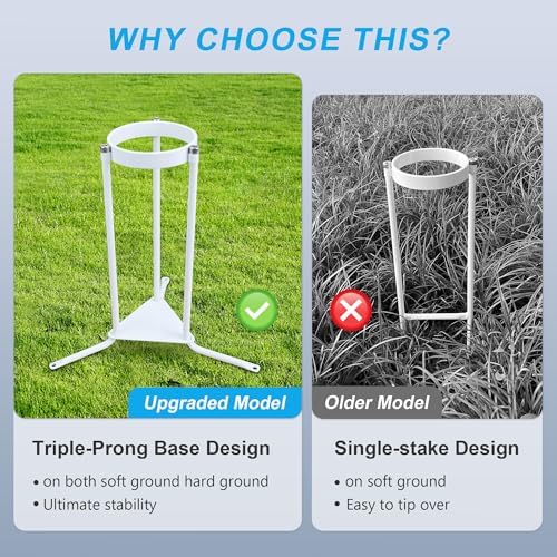 Upgraded RV Water Filter Stand, Fits 4" Filters, Triple-Prong, Anti-Kink - Image 6