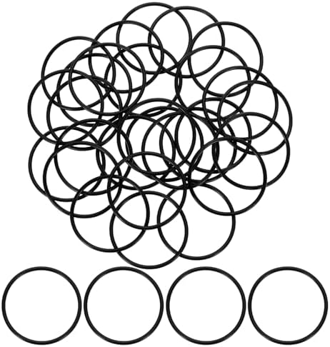 uxcell 100Pcs AS-026 NBR 70A O-Rings 1-1/4"ID x 1/16"CS/1.239"ID x 0.07"CS by uxcell