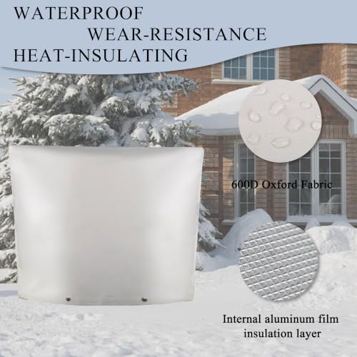 30"Wx26"H Backflow Preventer Insulation Cover, Sprinkler Covers for Outside - Image 3