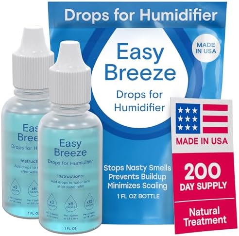 Berkland Easy Breeze Humidifier Cleaner Drops, 2-Pack - Made in USA by BerklandGoods