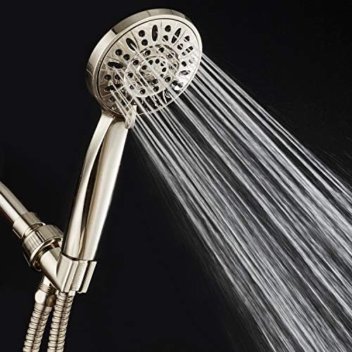 AquaDance High Pressure Luxury 6-mode Ergonomic Handheld Shower Head Set - Image 4