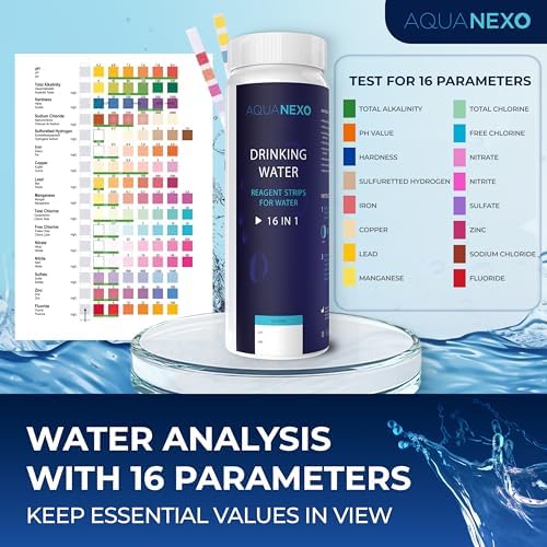 16-in-1 Drinking Water Test Kit, 125 Strips for Tap & Well Water - Image 2