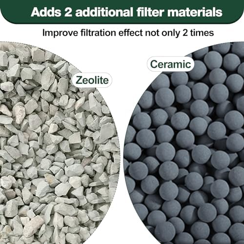 xbbwmrs 8 Count Medium Filter Cartridges Compatible with Tetra Whisper Bio-Bag Filters Medium Replacement Filter Cartridges for Whisper ReptoFilter and 10i IQ10 PF10 Power Filters -Ready to Use - Image 4