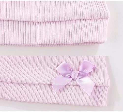 MAMIMAKA Newborn Baby Boy Girl Caps Mittens Socks Set Cotton Baby Essentials Accessories (Hats+Gloves+Socks) - Image 5