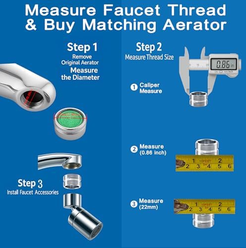 Faucet Aerator Adapter, 55/64" Male to 55/64" Male (M22-M22) - Image 3