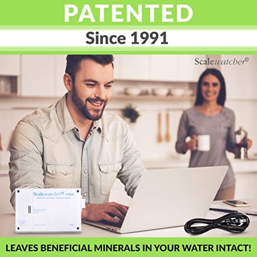 Scalewatcher 3 Original Electronic Descaler | USA Made & Patented Hard Water Softener/Conditioner Alternative | 600mA Chemical-Free and Salt-Free Electric Limescale Preventer and Remover - Image 5