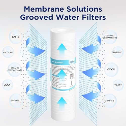 Membrane Solutions Grooved Sediment Water Filter Cartridge (Pack of 6) - Image 6