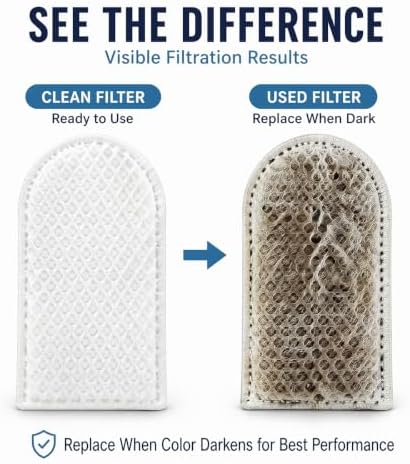 100PCS High Density Faucet Filter, Faucet Splash-Proof Cotton Bag Set, Universal Anti-Splash Water Filter with Sediment Barrier Layer, Fine Fiber Mesh, for All Types of Faucets - Image 4