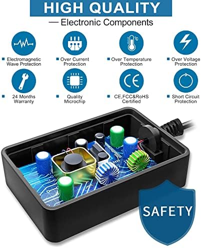 5V 3A AC/DC Adapter Charger for ScaleBlaster SB-75 Electronic Descaler Water Conditioner Power Supply Cord Mains PSU - Image 2
