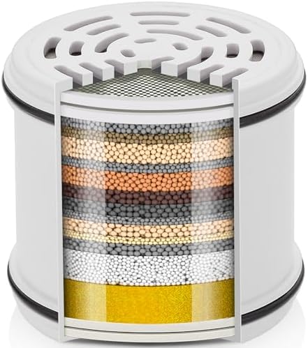 Cobbe 1 Pack Replacement Filters for Fixed Showerheads，Water Softener by Cobbe