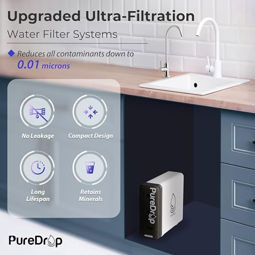 PureDrop PDR-3CUW Ultra-Filtration Tankless Under Sink Water Filter System - Image 3