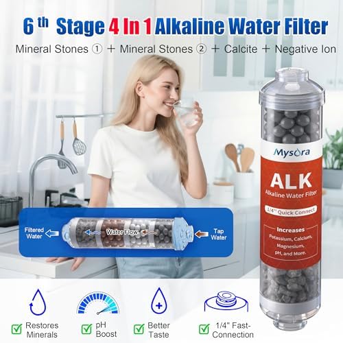 F19K75 NSF Certified 2-Year Replacement Filter Cartridge Set Compatible with iSpring RCC7AK, 19-Count for Standard 6-Stage Reverse Osmosis (RO) Systems with Alkaline Remineralization Filter - Image 7