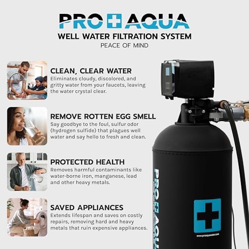 PRO+AQUA Heavy Duty Whole House Well Water Filter System - Image 5