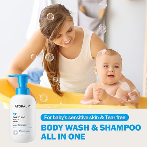 ATOPALM MLE Eczema Cream and Top to Toe Baby Wash Bundle - Image 7