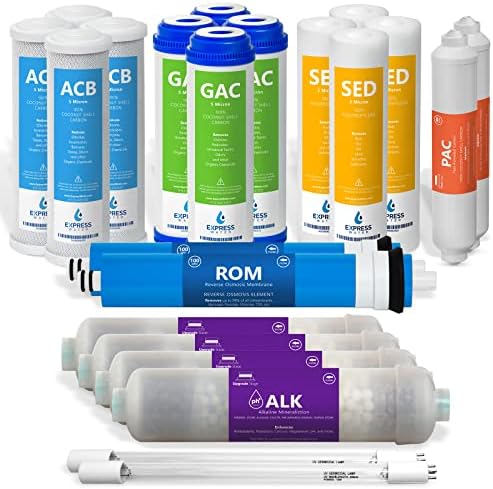 Express Water Reverse Osmosis System Filter Set, 22 Filters, 100 GPD by ExpressWater