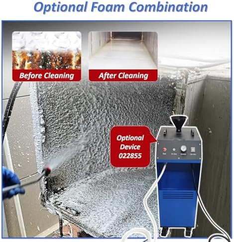 Oil Fume Duct Pipeline Cleaning Machine 220V Industrial Oil Stains Remover Dust Removal for Fume Exhaust 3.94-31.5 inch Pipe Diameter with 6pc Cleaner Brushes and 49.21 ft Flexible Shaft - Image 4