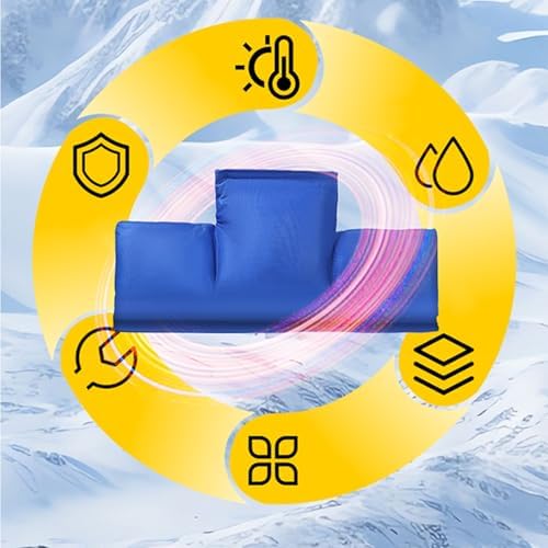 Water Meter Insulation Cover Freeze Protection Outdoor Backflow Preventer Insulation Cover,Freeze Protection,Pressure Vacuum Breaker Cover,dual side waterproof,pipe insulation - Image 3