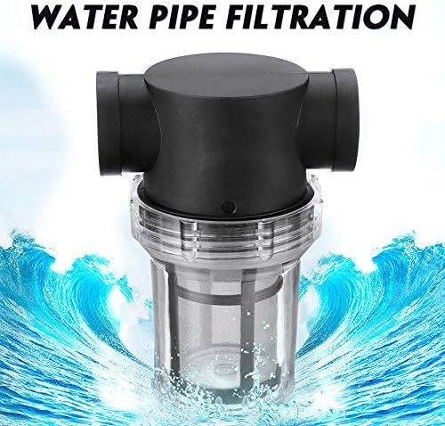 EKDJKK 1 inch Inline Mesh Strainer, Water Pump Strainer, Garden Hose Sediment Filter, Water Pump Filter, Pipeline Sprayer, Fits for RV Water Tank Pressure Washer Outdoor Hose, 40 mesh - Image 4