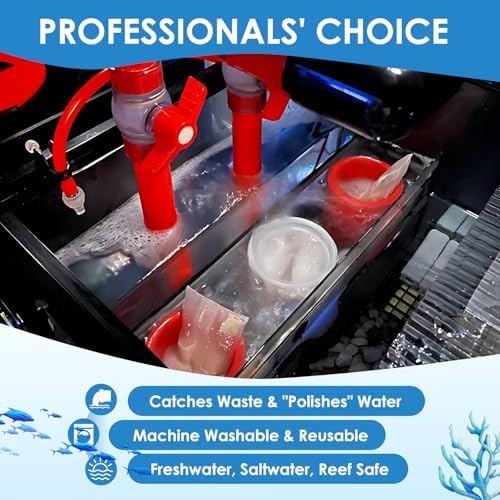 12 Pack 4 Inch Filter Sock, 150 Micron, Ring Honeycomb Filter Socks, Filter Socks for Saltwater Aquarium,Freshwater Aquarium Filter Bags, Filter Bags for Fish Tank - Image 4