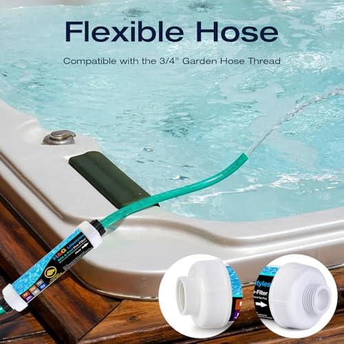 H&G lifestyles Heavy Metal Iron Filter for Garden Hose,Up to 10,000 Gallons - Image 3