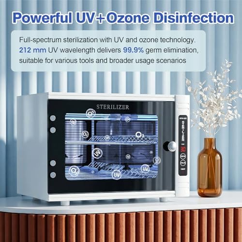 UV Sanitizer Cabinet. UV Light Sanitizer Box with Timer Setting, Suitable for Disinfection of Various Items - Image 2