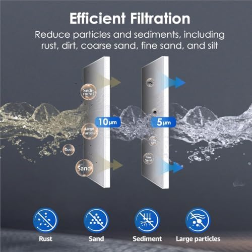 Waterdrop WF99 Whole House Water Filter Replacement, Reduces Sediment - Image 4