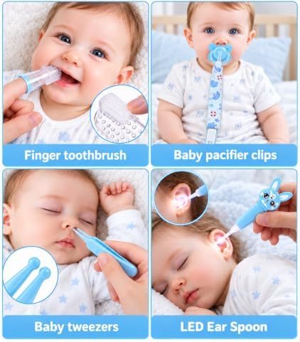 YASEW Baby Grooming Kit, Newborn Care Essentials, Baby Shower Gift - Image 5