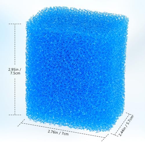 fishkeeper Replacement Filter Sponge for Aquariums, 4 Pack - Image 2