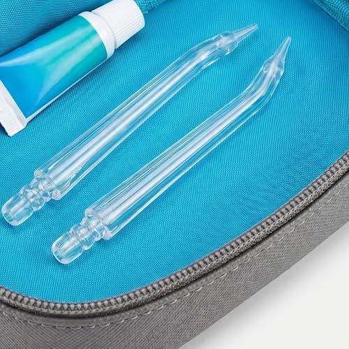 6pcs Water Flosser Head, Replacement Plastic Tips Brush - Dental Irrigator Refill Nozzles for Oral Water Jet Parts Accessory (Transparent) - Image 6