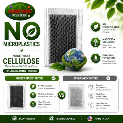 Green Piece® Water Distiller Filters - Activated Coconut Carbon - 24 Pack - Image 3