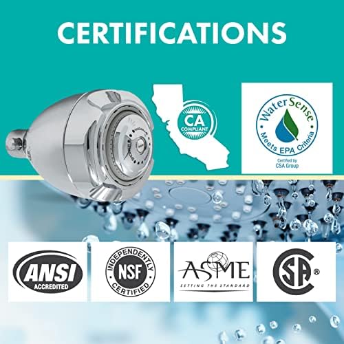 Niagara Conservation Earth Spa with Soap and Soak High Efficiency 1.5 GPM Showerhead in Chrome, N2915C-V - Image 3