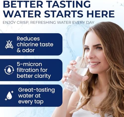IPW Activated Carbon Block Water Filter GE GXWH04F GXWH20F, Set of 4 - Image 4
