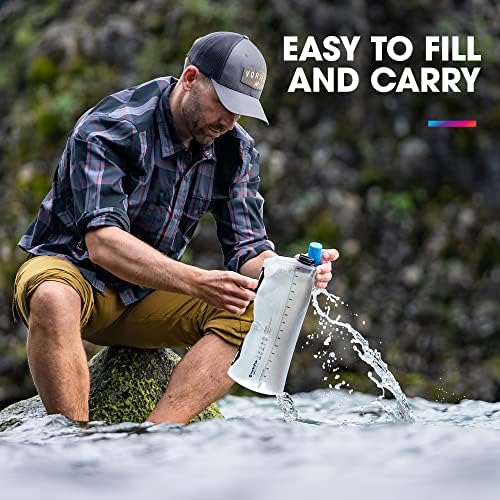 HydraPak Seeker+ Collapsible Water Filtration & Storage (3L or 6L) - Image 4