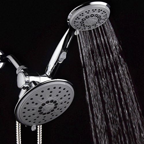 High Pressure 30-mode Dual 6" Rainfall Handheld Shower Head Combo - Image 7