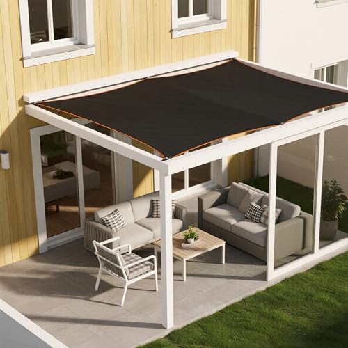 winemana 30x50 FT Shade Cloth for Garden, Mesh Tarp Outdoor Patio Sun Shade - Image 6