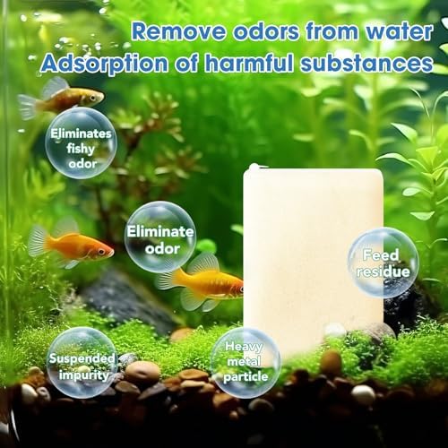 Jorewood Aquarium Filter Resin for Water Purification, 3 Bags x 200ml, Tannin Remover, Odor Eliminator for Crystal Clear Water - Image 4